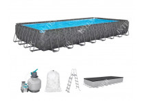 56984 Bestway Круглый каркасный бассейн, 305х100см+фильтр-насос