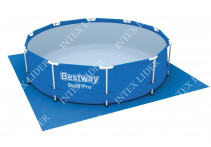 56984 Bestway Круглый каркасный бассейн, 305х100см+фильтр-насос