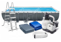 56984 Bestway Круглый каркасный бассейн, 305х100см+фильтр-насос