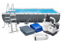 56984 Bestway Круглый каркасный бассейн, 305х100см+фильтр-насос
